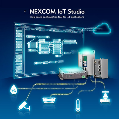 新漢免費開放NEXCOM IoT Studio聯網軟件工具下載，簡化編程開發、加速物聯網創新